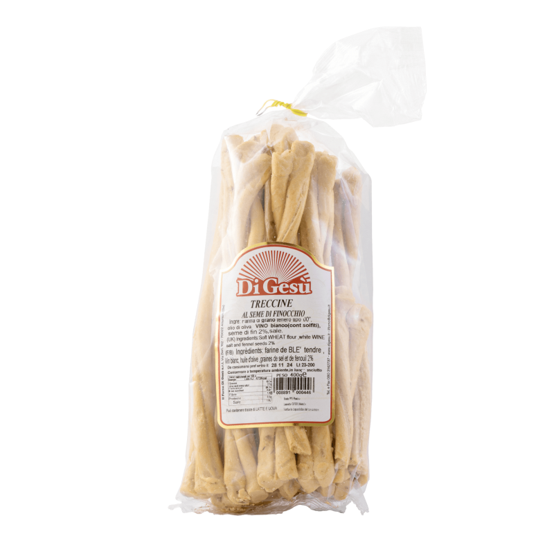 TRECCINE AL SEME DI FINOCCHIO TRECCINE AL SEME DI FINOCCHIO