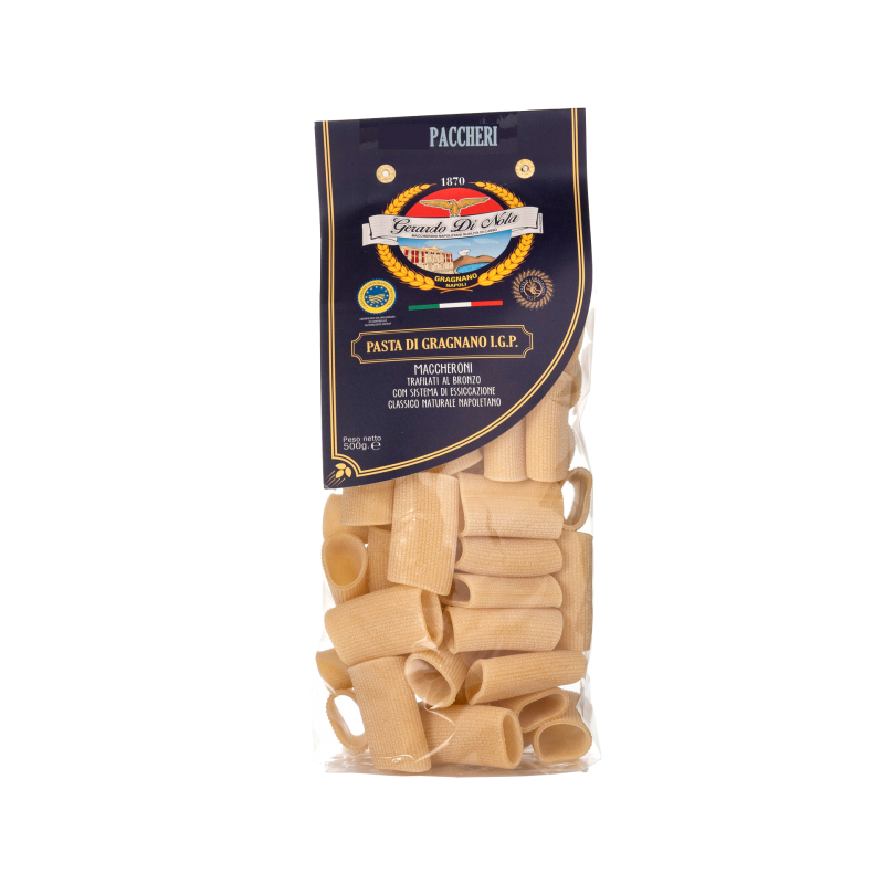PASTA DI GRAGNANO IGP - PACCHERI PASTA DI GRAGNANO IGP - PACCHERI